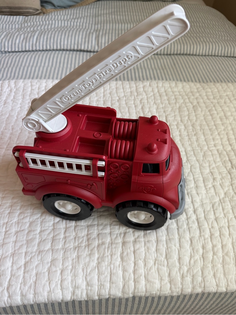 Green Toys Red Fire Ladder Truck
